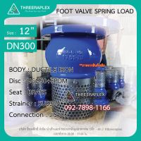 HPv ฟุตวาล์วเหล็กหล่อ ขนาด12 นิ้ว วาล์วหัวกระโหลก ฟุตวาล์ว ตะแกรงสแตนเลส Foot valve มีสินค้าพร้อมจัดส่ง ไม่ต้องรอของ