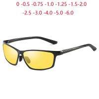 【hot】 Magnesium Frame Night Vision Nearsighted Sunglasses With Diopters Polarized Glasses Men -0.5 -0.75 To -6