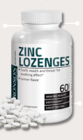 Bronson Zinc Lozenges Lemon 23 mg 60 Lozenges