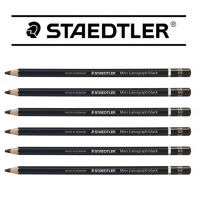 2ชิ้นล็อต STAEDTLER 100B Professional Drawing Sketch ดินสอถ่าน2B 4B 6B ขายส่งเครื่องเขียนอุปกรณ์สำนักงานโรงเรียน