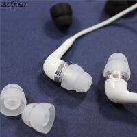 ▽♟ 4 Pairs Universal Two Layer Silicone In-Ear Earphone Ear Plug Earphones Headphones Accessories