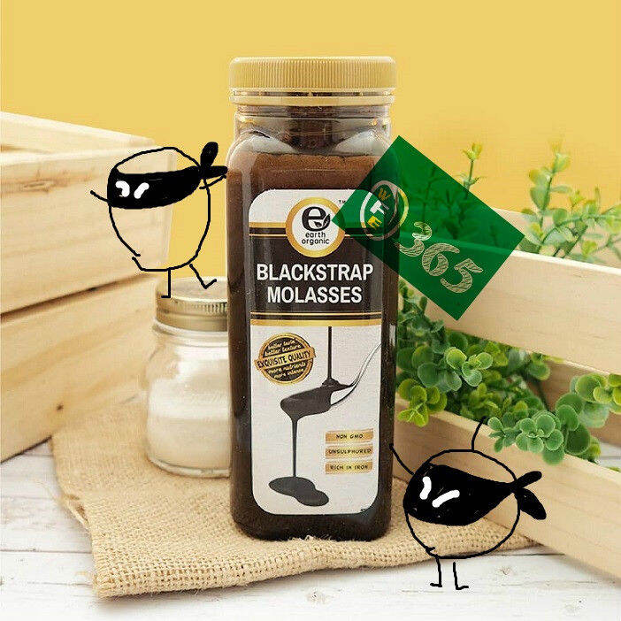 EARTH ORGANIC BLACKSTRAP MOLASSES 900g 赤糖糊 LOW GLYCEMIX INDEX