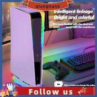 QIANGNAN6อุปกรณ์เสริม RGB ไฟ LED ฐานหม้อน้ำพัดลมทำความเย็นชั้นวางแนวตั้งเคสระบายความร้อน