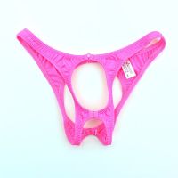 【YF】❈  Mens Penis Erotic Panties Man Hollow Out Briefs Exposed Butt Male Cock Thongs Gay Low Rise G-string