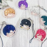 BLUE LOCK for Mobile Phone Strap Anime BACHIRA MEGURU Isagi Yoichi Lanyard for IPhone Mobile Phone Straps Hang Rope Charm Decor Phone Charms