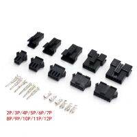 【CW】 20sets JST 2.54mm SM 2/3/4/5/6 Pins Multipole Connector Plug With Ternimal Male And Female