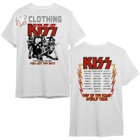 ? Kiss Band You Wanted The Best You Got The Best Merch,Kiss Band End Of The Road World Tour 2023 เสื้อ,Kiss Bandเสื้อยืดวินเทจ ดูแผนภูมิขนาด