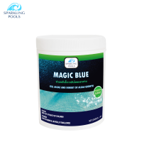 MAGIC BLUE  ช่วยให้น้ำเป็นสีฟ้าใส สำหรับสระว่ายน้ำ ป้องกันยับยั้งการเติบโตของตะไคร่และสาหร่าย 1kg - Sparkling Pools Magic Blue Inhibit of algae growth