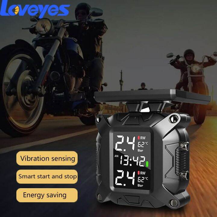 Tire Pressure Tire Temperature Monitoring Alarm System Digital Display