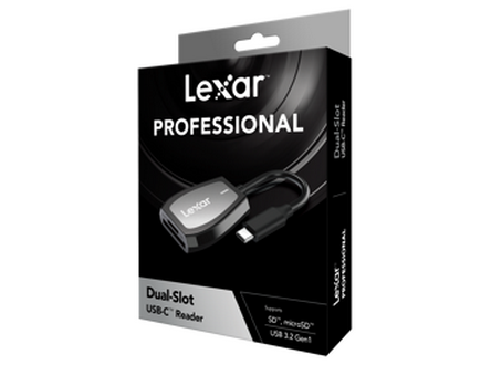 lexar-card-reader-professional-usb-c-dual-slot-reader-การ์ดรีดเดอร์-ของแท้-ประกันศูนย์-2ปี