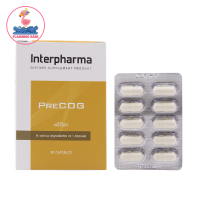 ** Exp.10/2023 ** Interpharma PreCOG 30เม็ด - อินเตอร์ฟาร์มา พรี ค็อก (ผลิตภัณฑ์เสริมอาหาร) สมองและความจำ