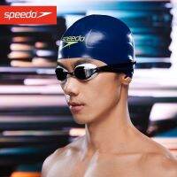 2023✼◊♘ หมวกว่ายน้ำ Speedo การแข่งขันฟิตเนสการฝึกอาชีพชายและหญิงผู้ใหญ่การแข่งขันว่ายน้ำหมวกหนาต้านทานต่ำ