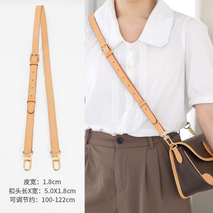 suitable-for-lv-diane-presbyopia-french-stick-bag-shoulder-strap-replacement-messenger-adjustable-discoloration-armpit-cowhide-single-purchase