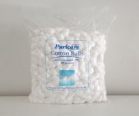 สำลีก้อน 0.35g. (Cotton Balls) สำลีแท้ ขนาด 450 กรัม ยี่ห้อ icare