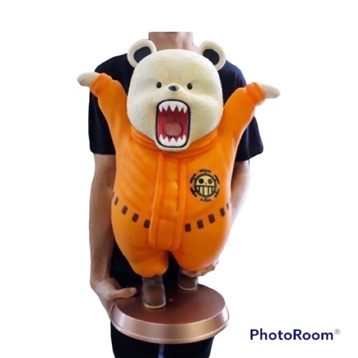 สินค้าขายดี-โมเดลหมีbeepoตัวละครจากวันพีชไซด์ใหญ่ความสูง65cm-งานเรซิน-ของเล่น-ของสะสม-โมเดล-kid-toy-model-figure