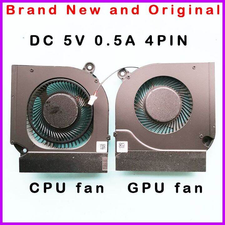 New Orignal Laptop CPU GPU Cooling Fan Radiator For For Acer Nitro 5