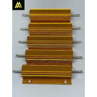 ถูกสุด! Resistor 100W 0.25/1/2/3/4.7/5/8/10/12/22/26/30/47/50/100/120/330/390/470/680 OHM (1K 5K) ส่งทุกวัน