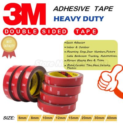 Heavy Duty Mounting 3M VHB Double Sided Adhesive Acrylic Foam Tape Waterproof Heavy Duty Mounting Indoor For Home /Office/Car Adhesives Tape