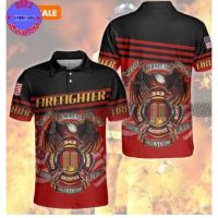 Firefighter Polo Shirt For Men &amp; women PO2011 (private chat free custom name&amp;logo)