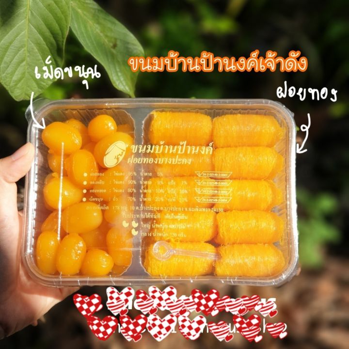 ขนมบ้านป้านงค์-ฝอยทองป้านงค์-กล่องรวม-2-อย่าง-ฝอยทอง-เม็ดขนุน