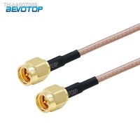 ❀♚♟  RG316 SMA Male to SMA Male RF Plug Jack Connector Pigtail WIFI Extension Cable RF Coaxial Cord Adapter Wire BEVOTOP 5CM-30M