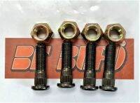 สกรูล้อหลังหัวธรรมดา NISSAN NV(B13) 12X1.25 BUFO (แกนสั้น + หัวทะลุ) Rear wheel bolt and nut set (4ตัว/ชุด)