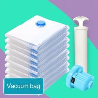 Transparent Storage Bags Clothing Space Saver Vacuum Bags Compression Closet Quilt Storage Organizer Wardrobe Travel Seal Bag