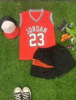 เสื้อกล้าม NBA เสื้อกล้ามบาสเกตบอล เสื้อกล้ามกีฬา Chicago 33, Bulls 23, Jordan 23 ใส่คู่กับกางเกงขาสั้นแถบเอวฟรีไซส์