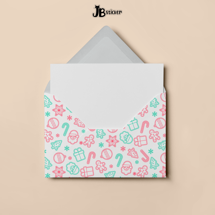 Christmas Envelope 3x4.5", Toploader Envelope, Card Envelope, Gift