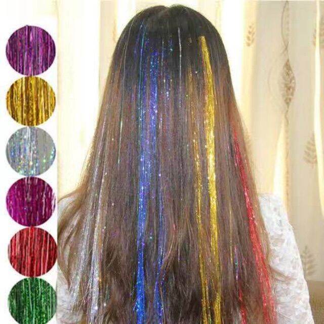 Sparkling sparkle hair tensil with glitters fow women | Lazada PH