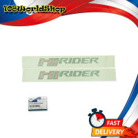 Sticker "HI-RIDER" แท้ Ford  ขนาด 46x6 จำนวน 2 Pieces Ranger ปี2015-2018มีบริการเก็บเงินปลายทาง