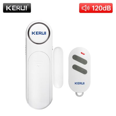 KERUI Wireless Door Windows Sensor Alarm 300ft 120dB Anti Theft Smart Remote Control For Kids Cabinet Safety Home Security Household Security Systems