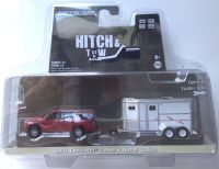 Greenlight 1/64 Hitch &amp; Tow Series 23 - 2021 Chevrolet Tahoe &amp; Horse Trailer 32230-C