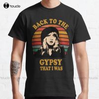 New Back To The Gypsy That I Was Vintage Retro Sunset Classic T-Shirt T Shirts Cotton Tee Shirts Xs-5Xl Fashion Funny