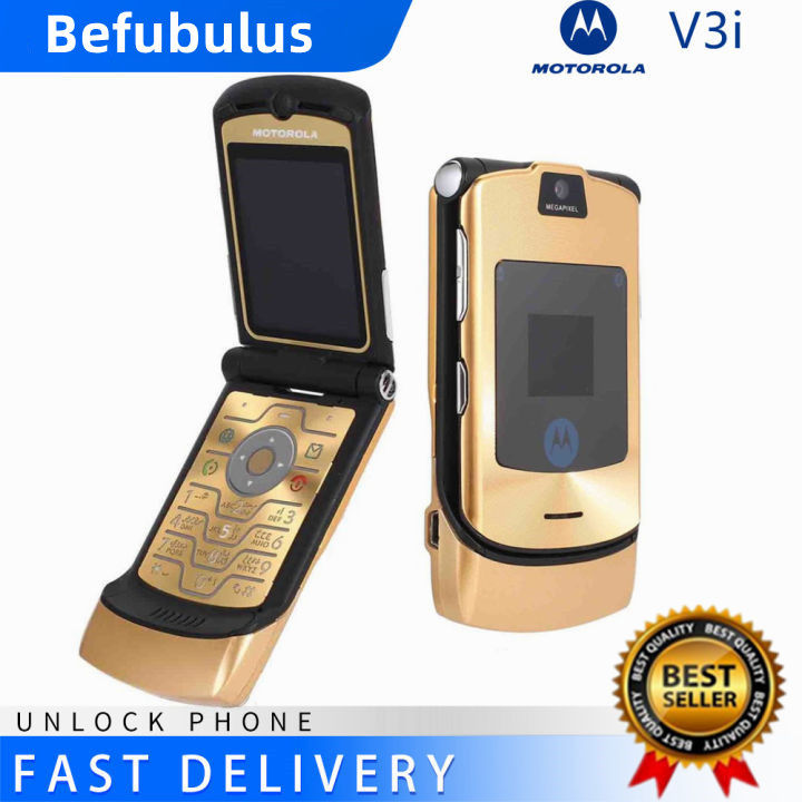 mc-โทรศัพท์มือถือขายเดิมพับโทรศัพท์มือถือสำหรับ-motorola-razr-v3i-simlock-ฟรี-ฟอยล์-freelancer-รองรับ-microsd-การ์ดขนาดใหญ่ภายนอก-ccreen-และกล้อง