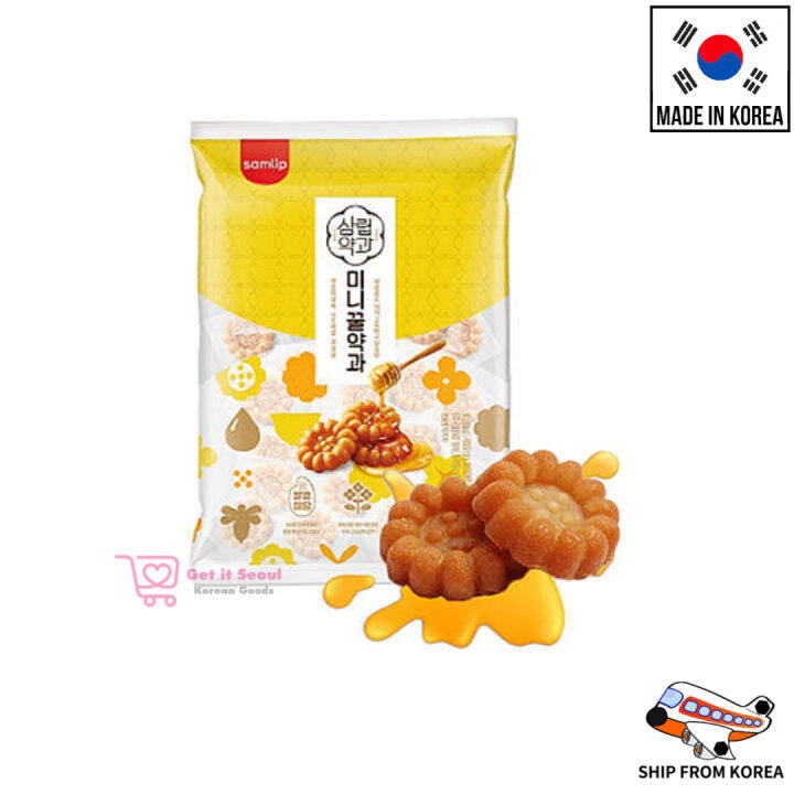 Samlip Mini Honey Yakgwa 140G Approx. 19Ea / 1Kg Approx. 120Ea Korean  Traditional Snack Made In Korea | Lazada Ph