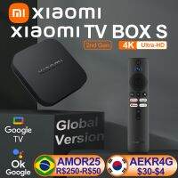 ทุกรุ่นเหมาะสำหรับ Xiaomi Mi กล่องทีวี S 2Nd Gen 4K ทีวีอุลตร้าเอชดี Wifi 2.4G/5G กูเกิ้ลทีวี Netflix สมาร์ททีวีกล่อง Mi 4กล่องสมาร์ททีวี