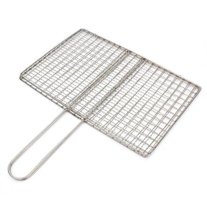 Stainless Steel BBQ Fish Meat Net Barbecue Grill Mesh Lazada PH