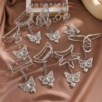 【YF】❧☬  1PC Metal Hair Goth Clip Pendant Claws Barrettes Jaw Grip Jewelry Styling Tools