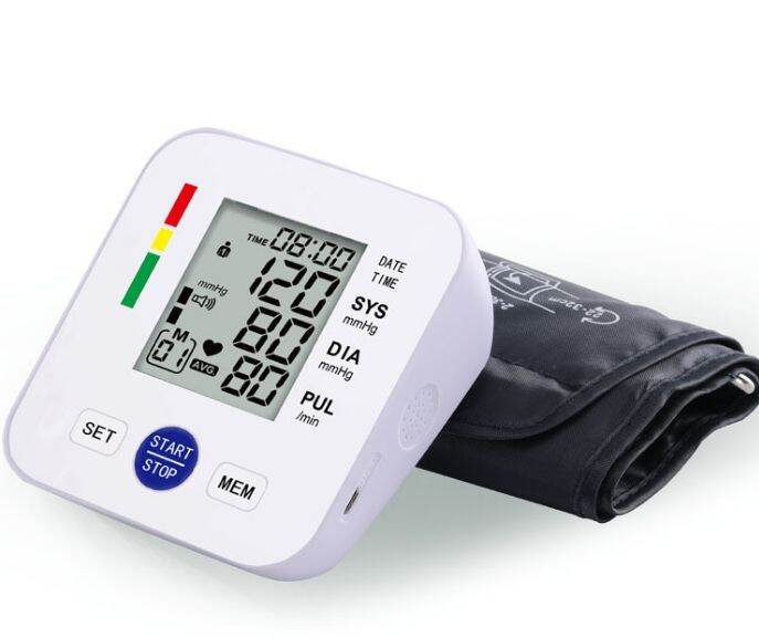 Home sphygmomanometer Intelligent upper arm blood pressure meter
