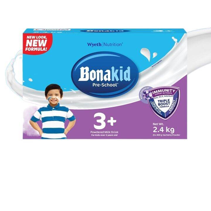 BONAKID PRESCHOOL 3 PLUS 4 Powdered Drink for Pre-Schoolers to 5 Years ...