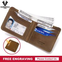 ZZOOI RFID Blocking Credit Card Holder Foldable Women Wallet Lightweight Casual Clutch Bag Luxury Purse For Men With Free Engraving