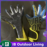 【สินค้าใหม่】ถุงมือผู้รักษาประตูฟุตบอล1คู่ Professional Non-Slip Breathable Wear-Resistant Gloves Training Equipment