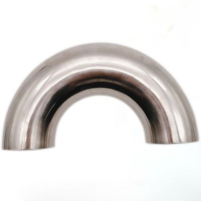 【YF】❁◑  shipping 304 Sanitary Weld 180 Bend Elbow Pipe Fitting homebrew Product 19mm-89mm