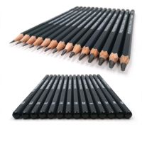 14 Pcs/set Sketch Pencils 12B 10B 8B 7B 6B 5B 4B Graphite Manual Draw Office School Stationery