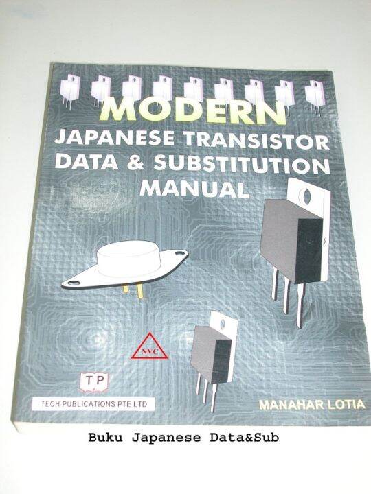 [COD] Buku Japanese Transistor Data & Substitution Manual / Buku & Majalah Murah / Buku Komputer