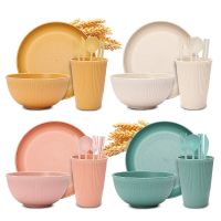 Ramen Fruit Salad Bowls Complete Tableware Set Plastic Bowls for Kitchen Rice Noodles Bowl Storage Containers Food Tupperware