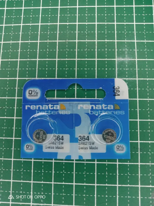 Original Renata Batteries Swiss made ( Renata 364/SR621) 2pcs | Lazada PH