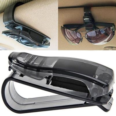 Sarung kacamata mobil Universal penyangga kartu klip kacamata hitam untuk Chevrolet Onix Nissan Micra Volvo Xc90 Seat Ateca
