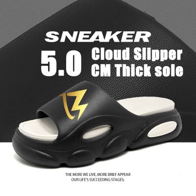 Warrior Sneaker Slippers Men Women High-quality Cloud Slippers EVA Non-slip Soft Beach Sandals Sneakers Sliders Garden Shoes